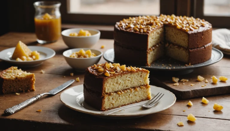 cake au gingembre confit